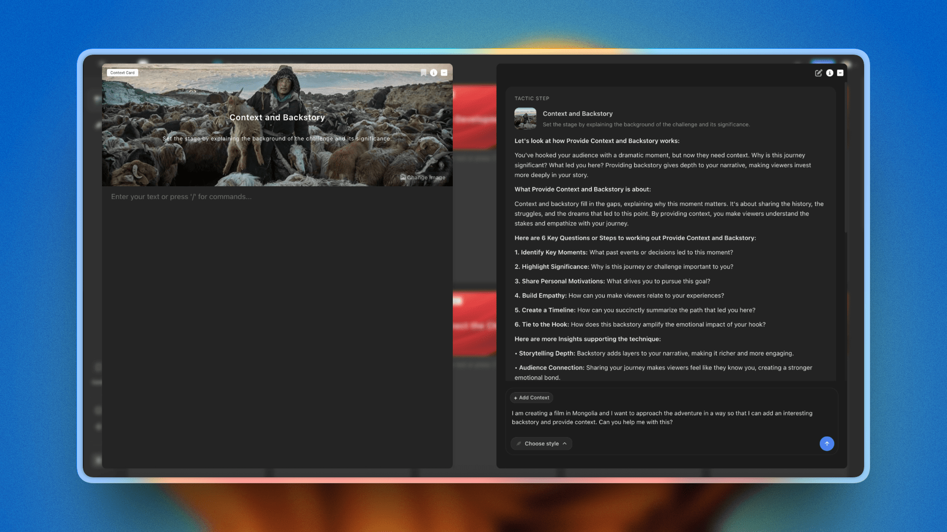 Storyflow Blueprint Tactics with pre-built workflows